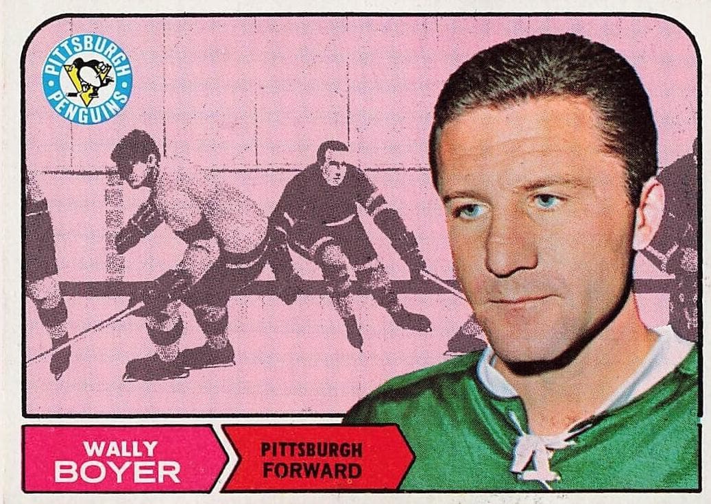 Wally Boyer 1968 topps O-Pee-Chee