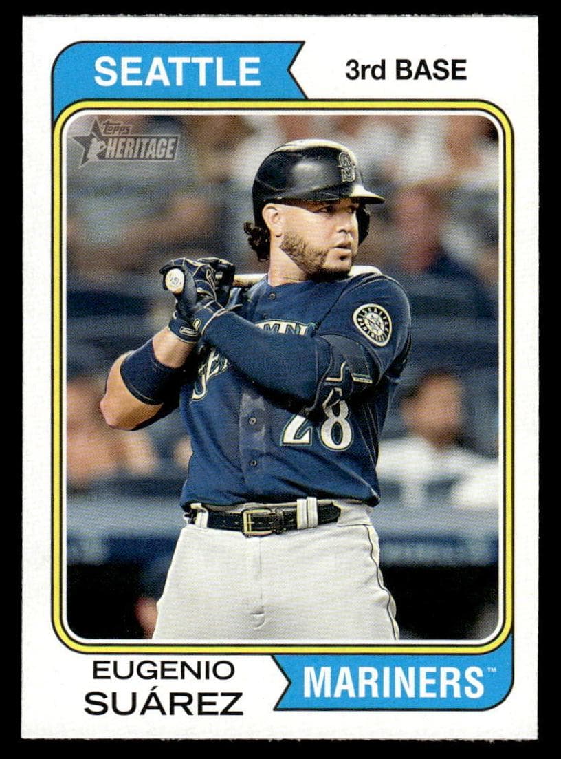 Eugenio Suárez 2023 topps Topps Heritage