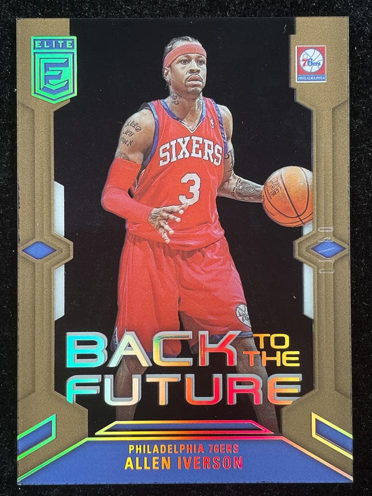 Allen Iverson 2023 panini Donruss Elite