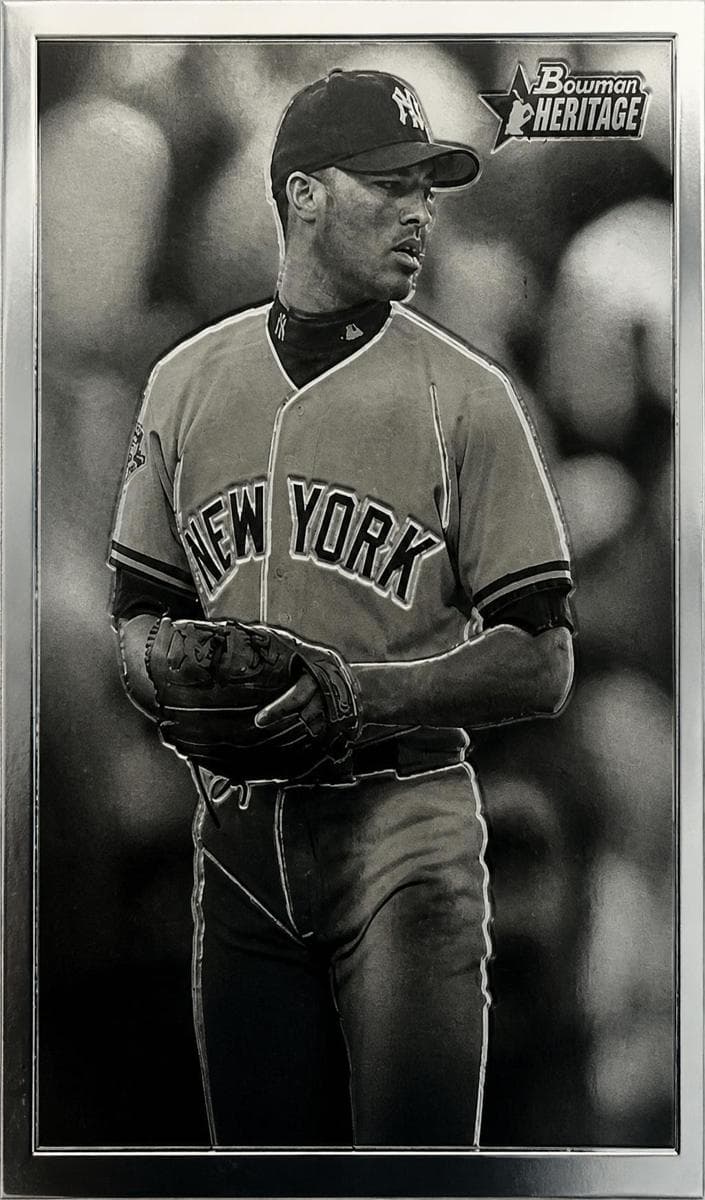 Mariano Rivera 2001 bowman Heritage Chrome