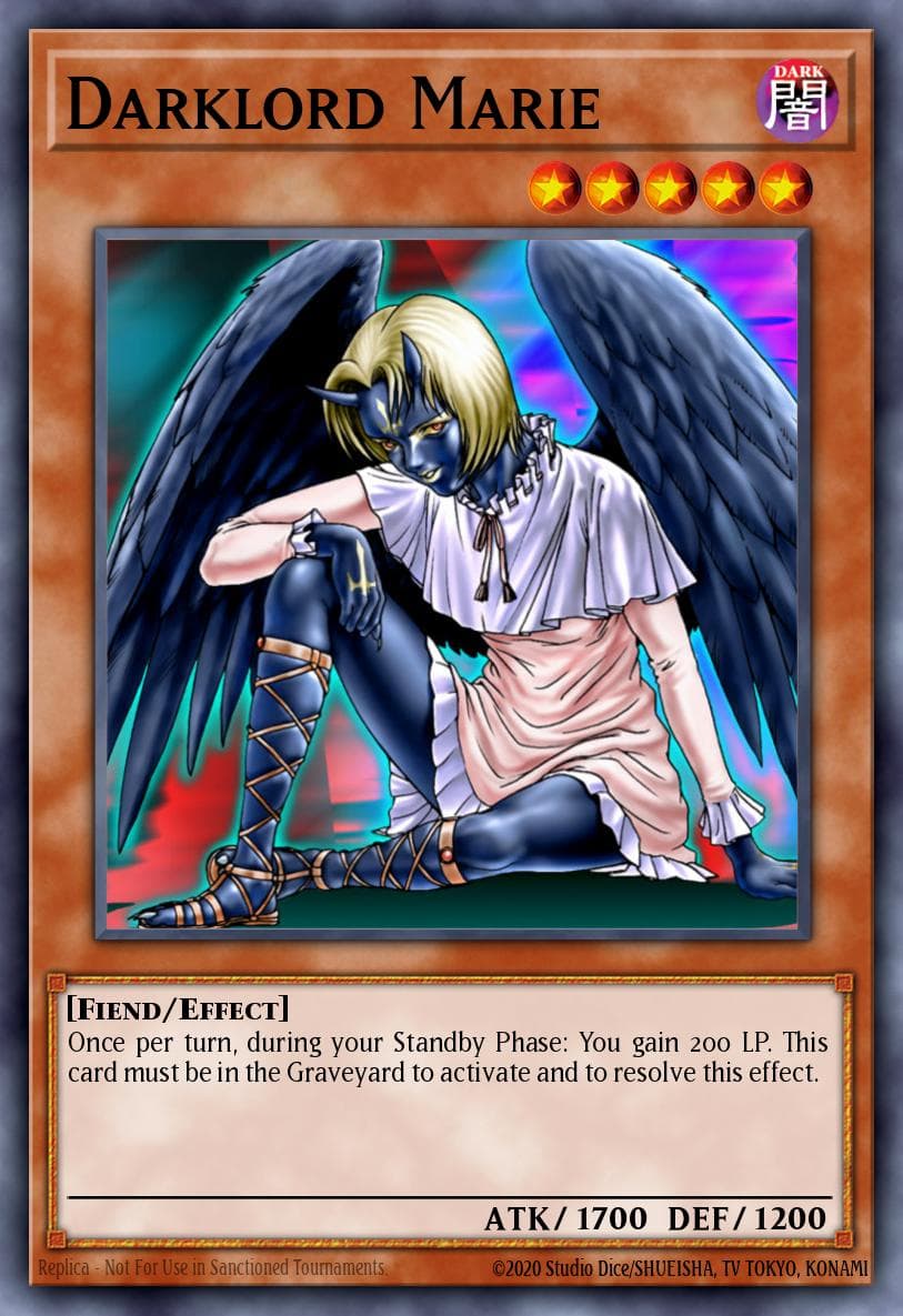 Darklord Marie 2003 Yu-Gi-Oh! Labyrinth of Nightmare