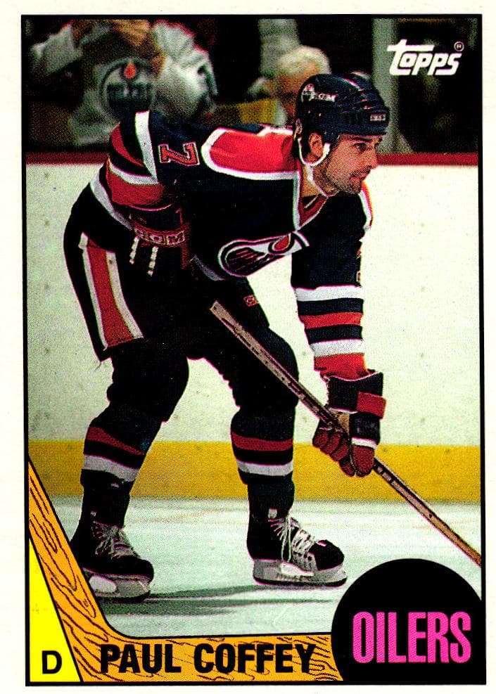 Paul Coffey 1987 topps Topps
