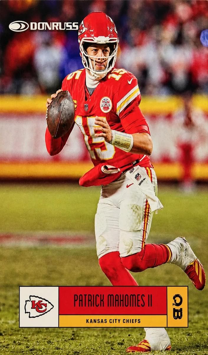 Patrick Mahomes II 2025 panini Donruss