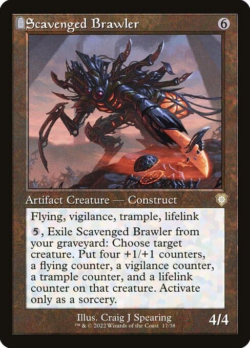 Scavenged Brawler 2022 Magic: The Gathering