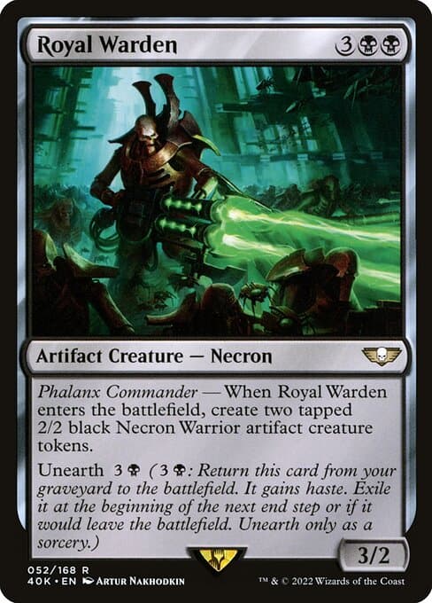 Royal Warden 2022 Magic: The Gathering Warhammer 40,000