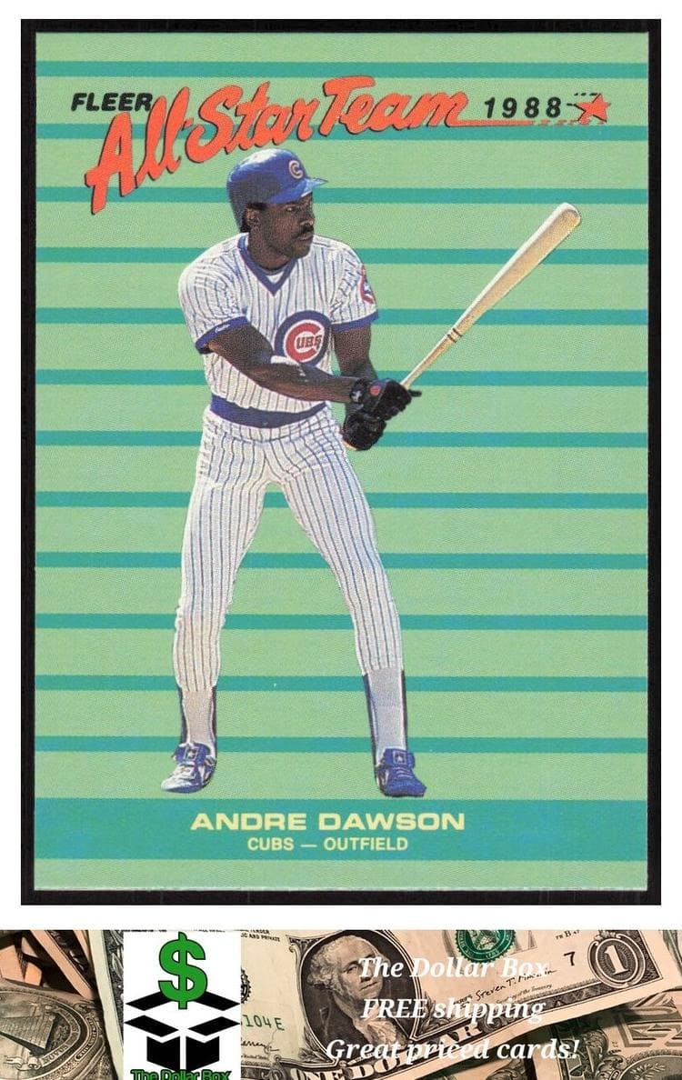 Andre Dawson 1988 fleer