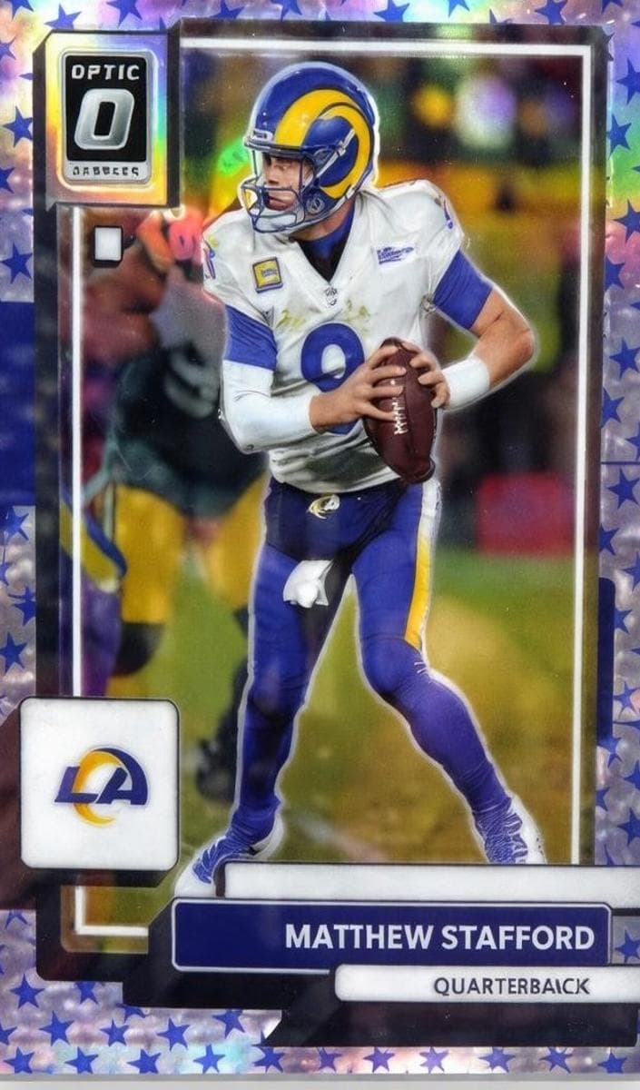 Matthew Stafford 2022 panini Donruss Optic