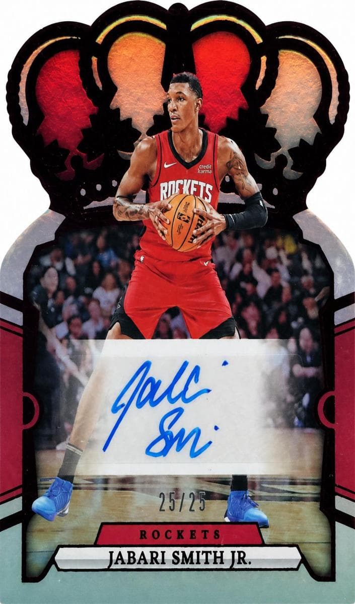 Jabari Smith Jr. 2023 panini Panini Crown Royale
