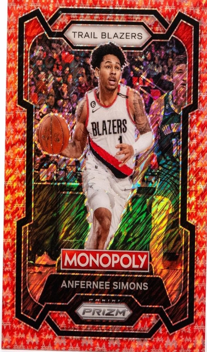Anfernee Simons 2023 panini Panini Prizm Monopoly