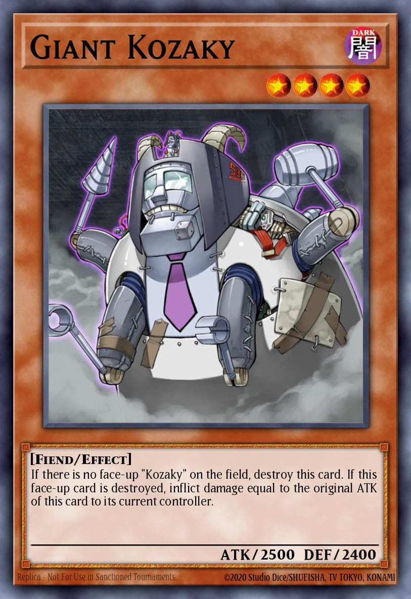 Giant Kozaky 2005 Yu-Gi-Oh! Cybernetic Revolution