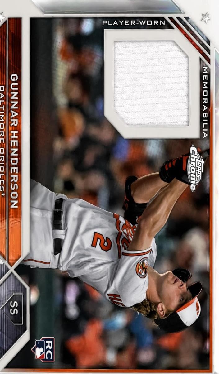 Gunnar Henderson 2023 topps