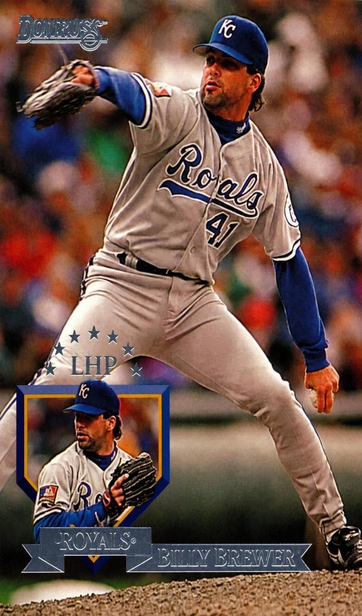 Billy Brewer 1995 panini Donruss