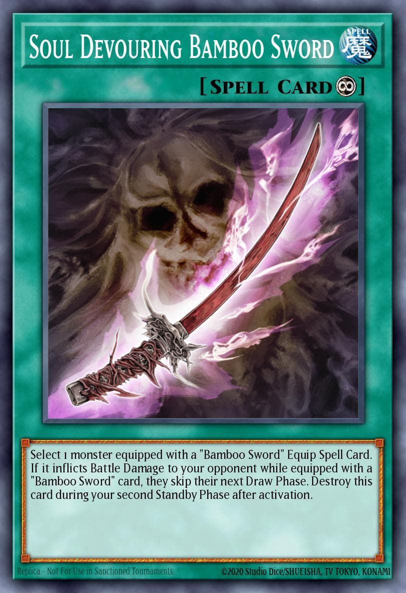 Soul Devouring Bamboo Sword 2007 Yu-Gi-Oh! Gladiator's Assault