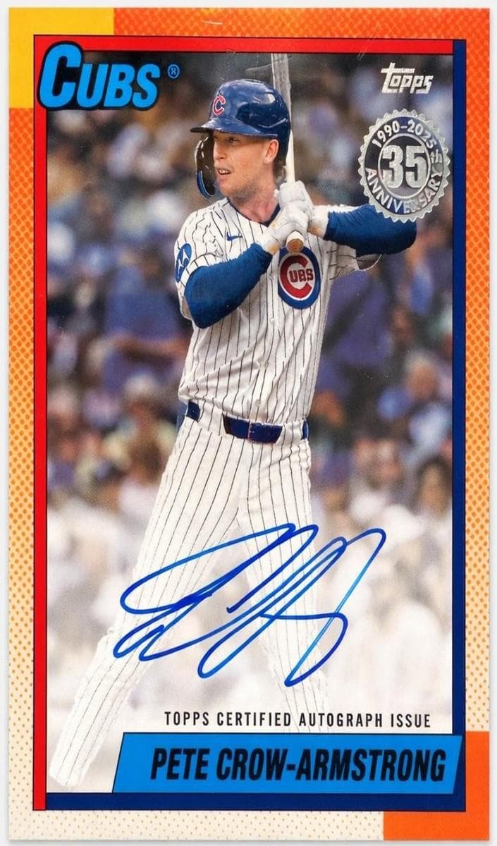 Pete Crow-Armstrong 2025 topps Topps