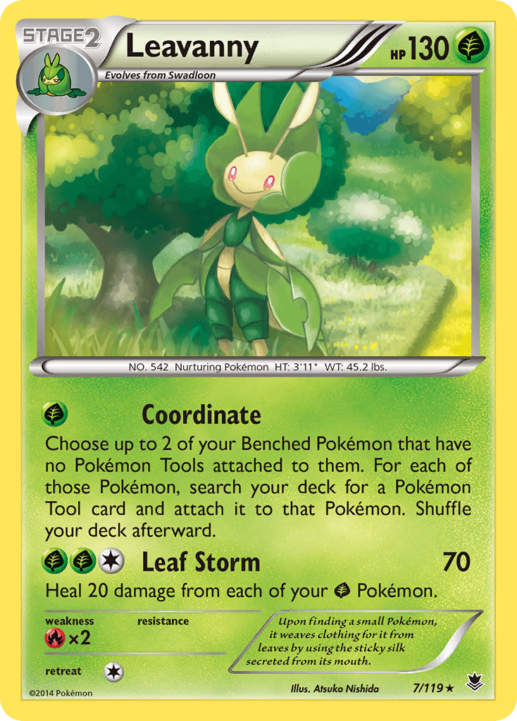 Leavanny 2014 Pokemon