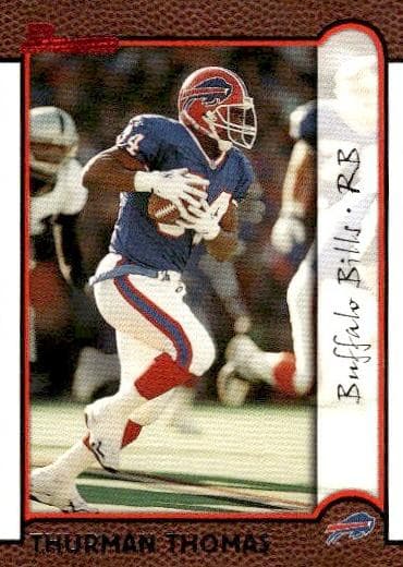 Thurman Thomas 1999 bowman