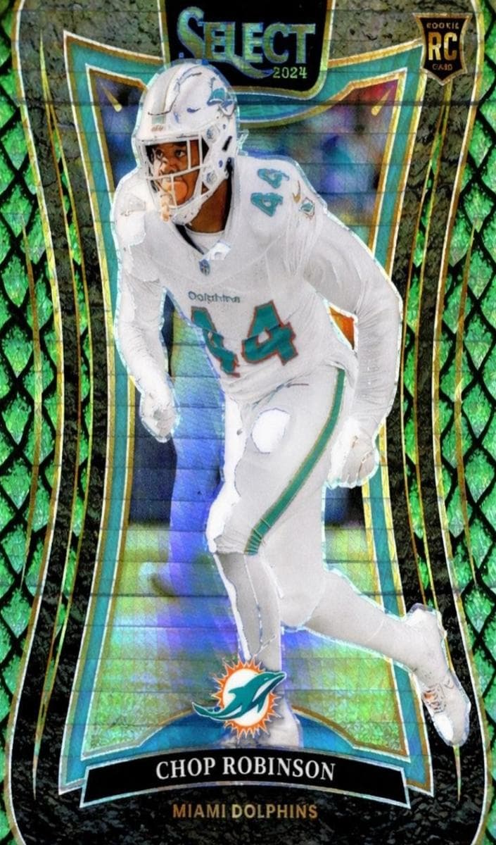 Chop Robinson trading card