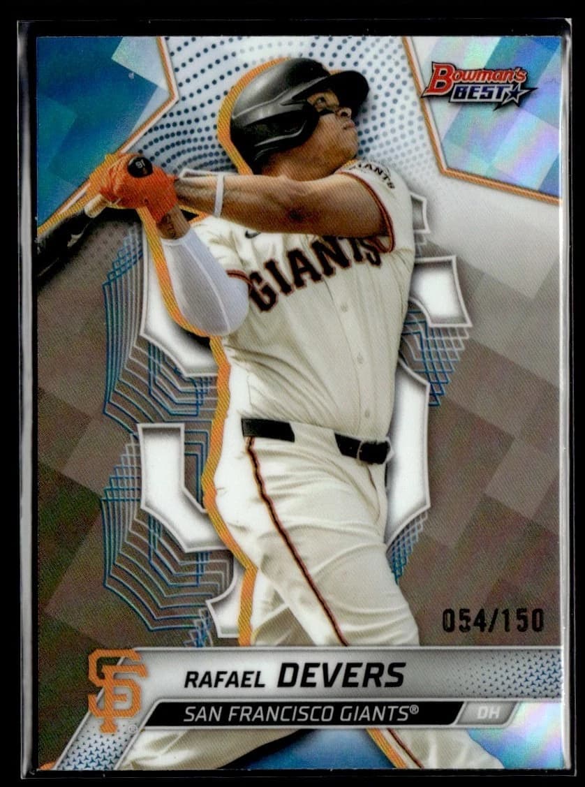 Rafael Devers 2025 bowman Bowman Best