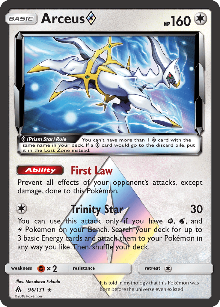Arceus 2018 Pokemon