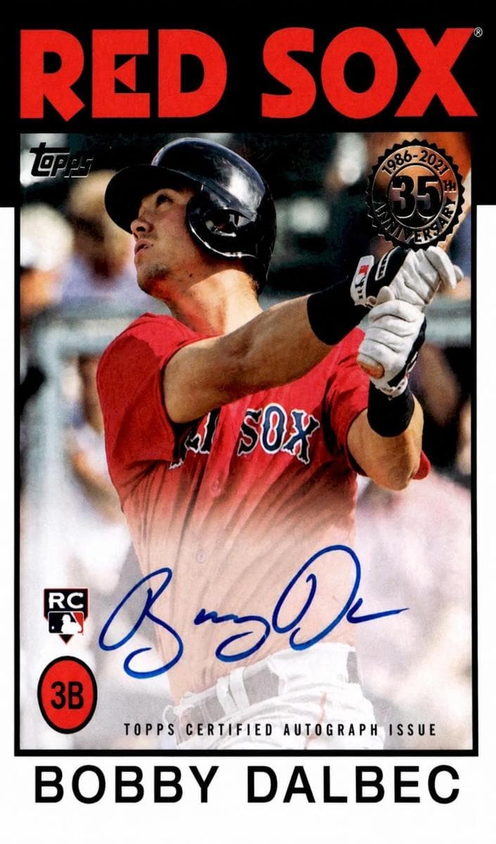 Bobby Dalbec 2021 topps Topps
