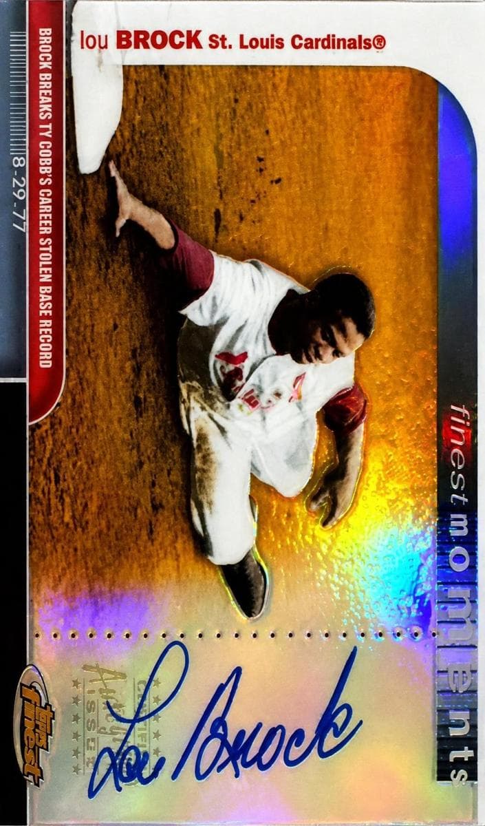Lou Brock #FMA-LB