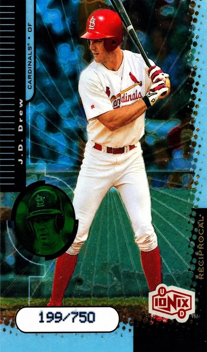J.D. Drew 1999 unknown UD Ionix