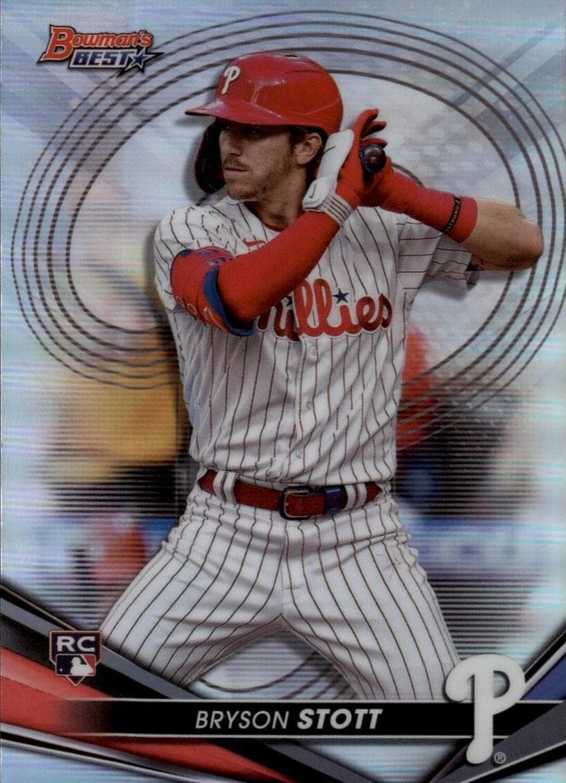 Bryson Stott 2022 bowman Bowman's Best