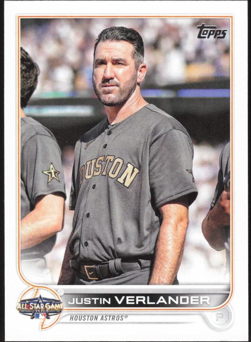 Justin Verlander 2022 topps Topps Update