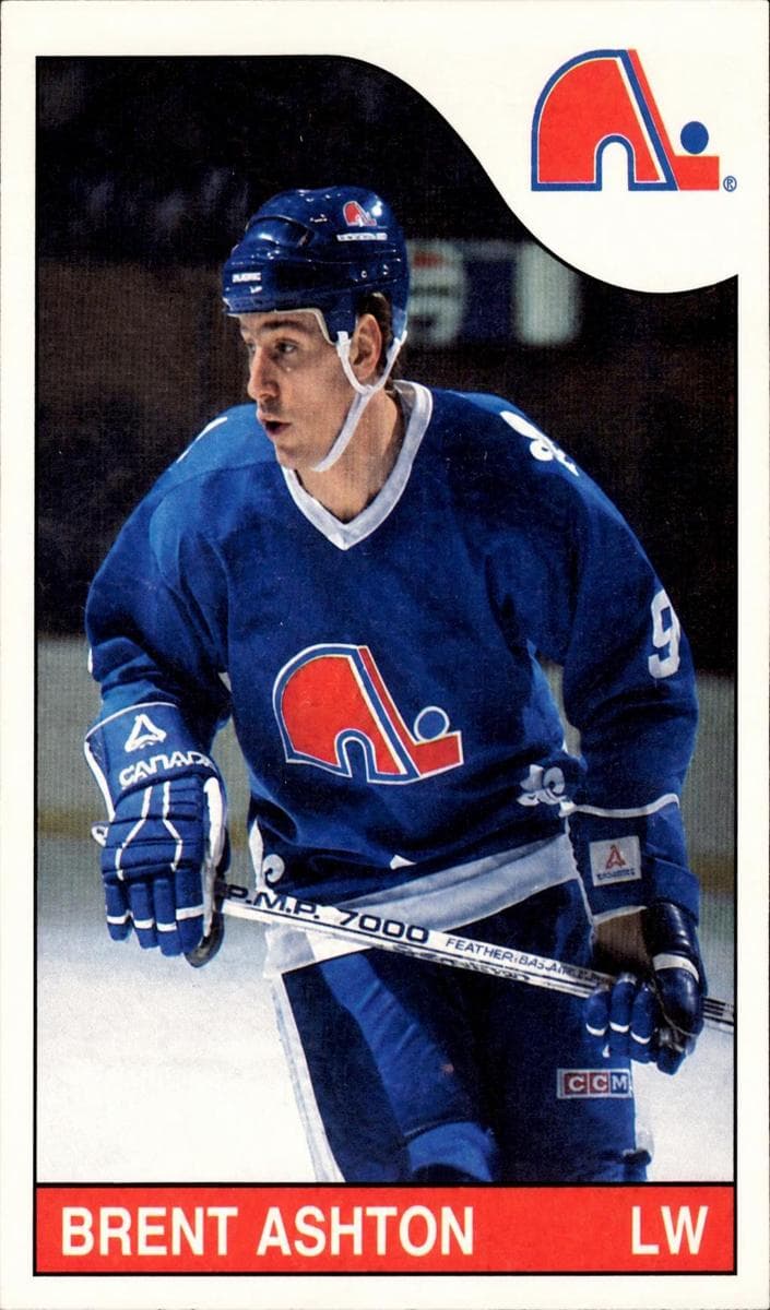 Brent Ashton 1985 topps O-Pee-Chee