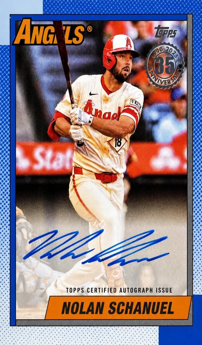 Nolan Schanuel 2025 topps Topps