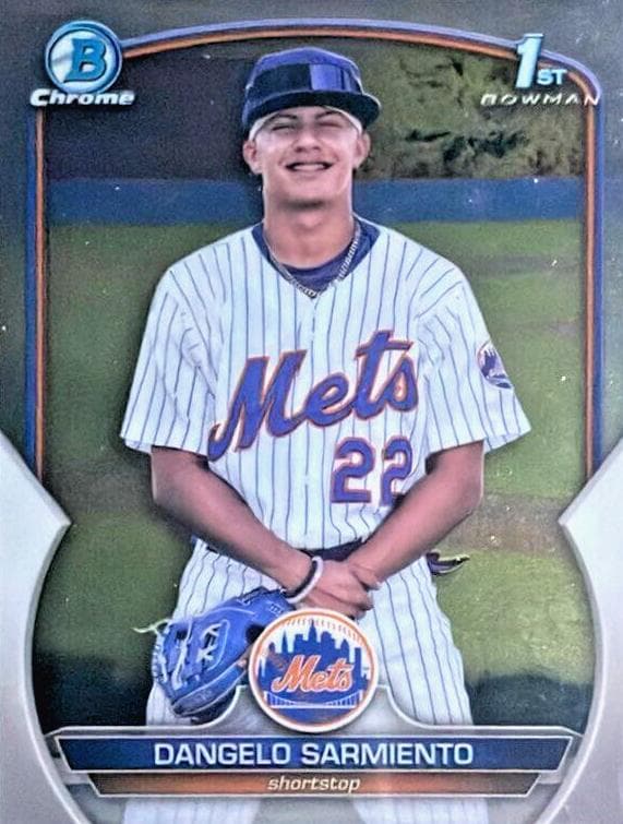 Dangelo Sarmiento trading card