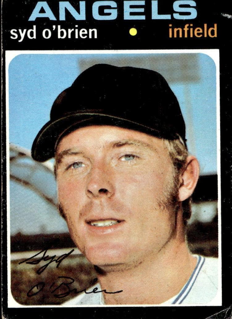 Syd O'Brien 1971 topps Topps