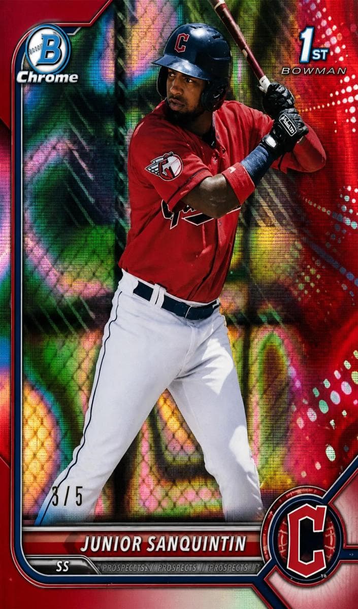 Junior Sanquintin trading card