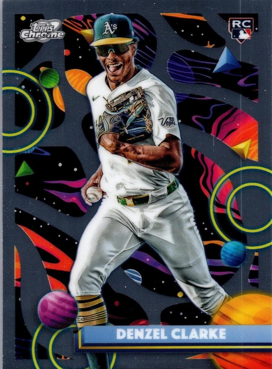 Denzel Clarke trading card
