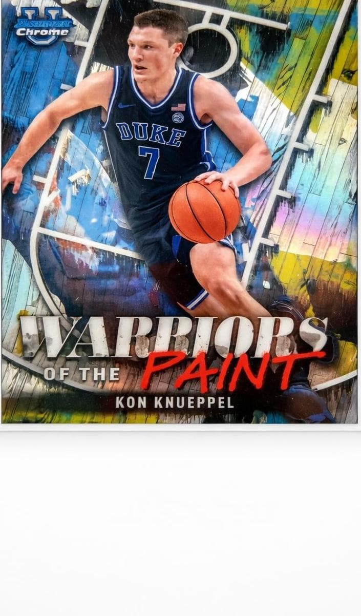 Kon Knueppel 2024 bowman Bowman University Chrome