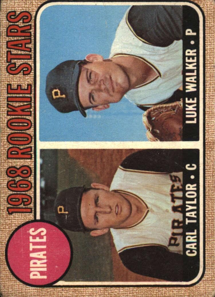 Pirates 1968 Rookie Stars (Carl Taylor / Luke Walker) #559