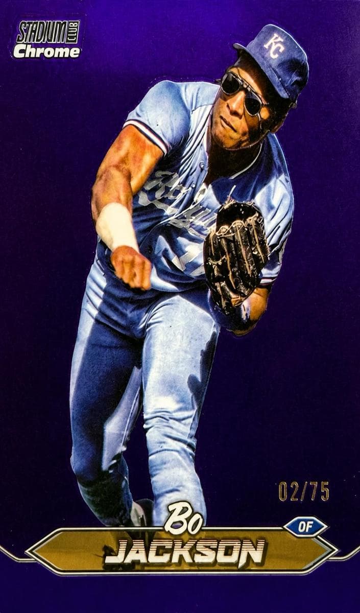 Bo Jackson 2024 topps Stadium Club