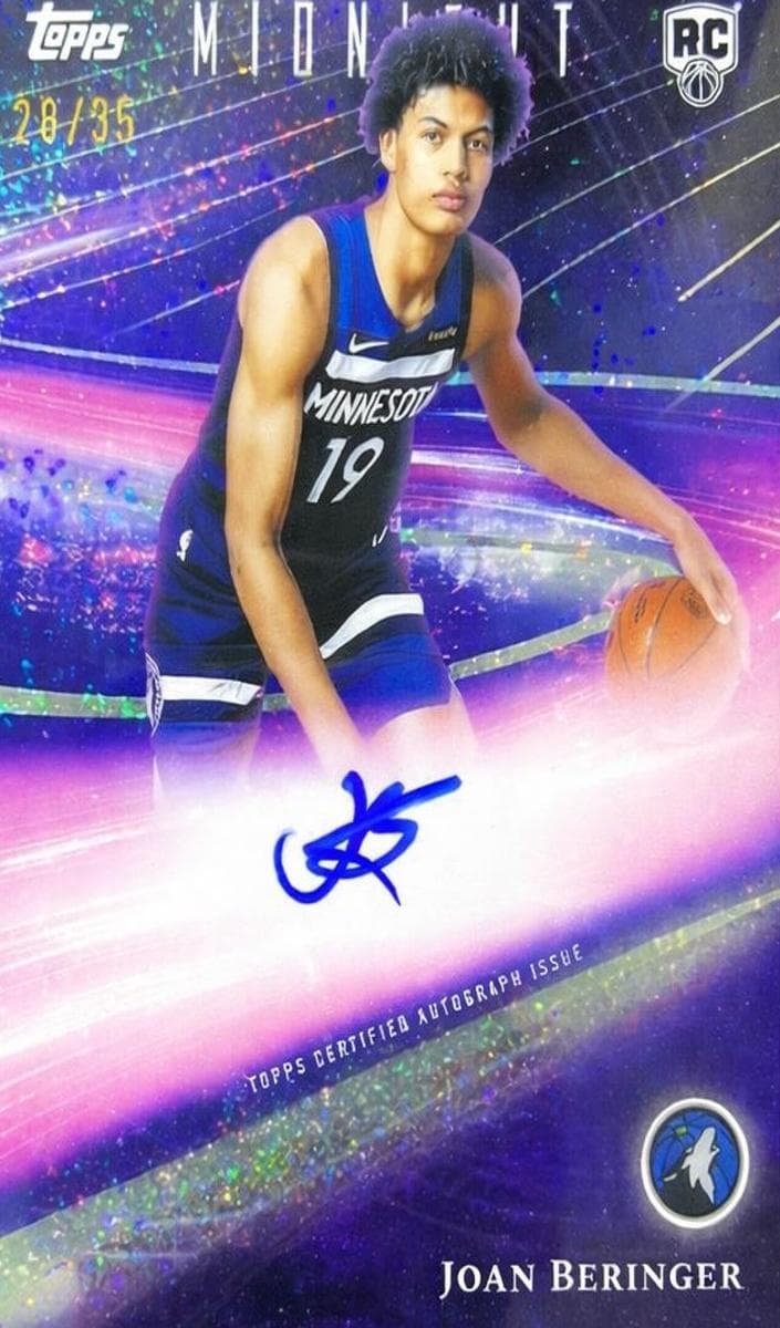Joan Beringer 2025 topps Topps Midnight
