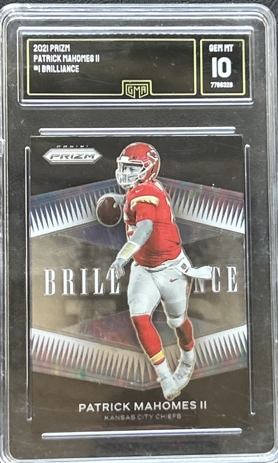 PATRICK MAHOMES BRILLIANCE -1 2021 Panini Prizm