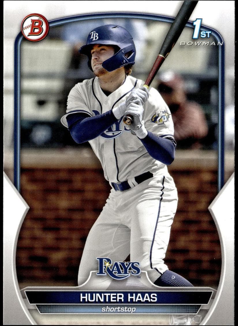 Hunter Haas trading card