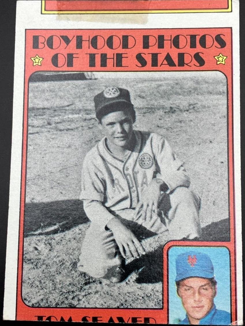Tom Seaver 1972 topps Topps