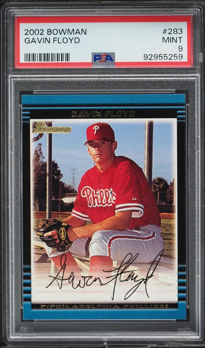 Gavin Floyd 2002 bowman Bowman