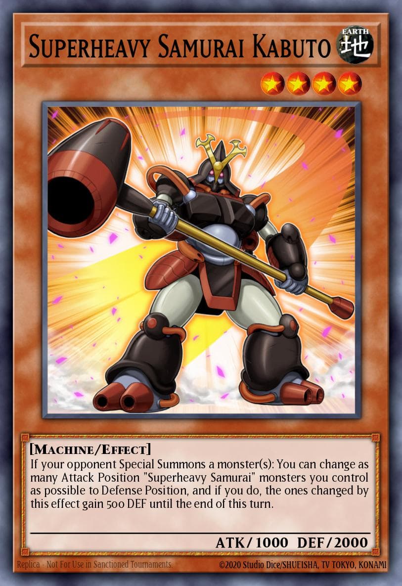 Superheavy Samurai Kabuto #NECH-EN008