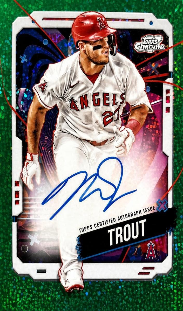 Mike Trout 2024 topps Topps Cosmic Chrome