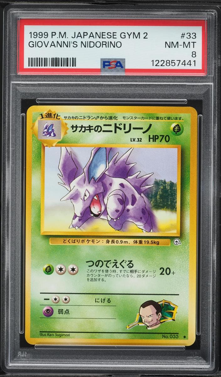 Giovanni's Nidorino #33