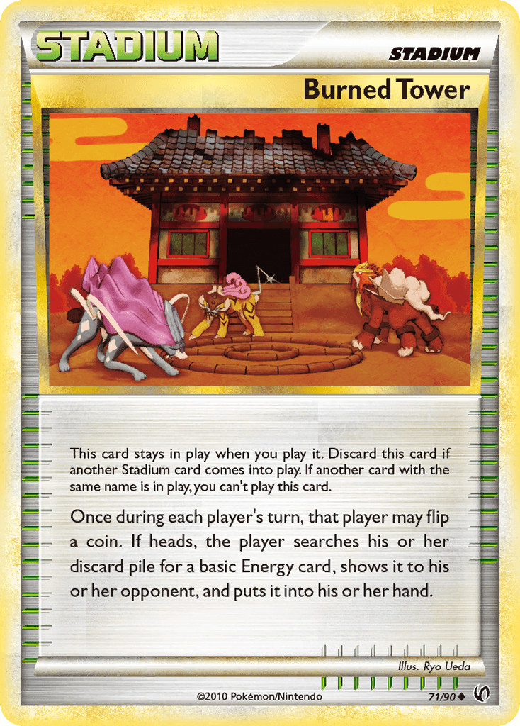 Burned Tower 2010 Pokemon