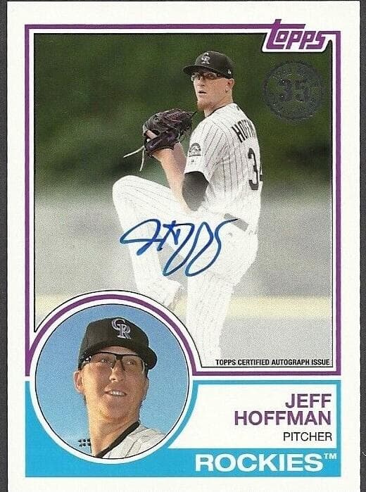 Jeff Hoffman 2018 topps Topps