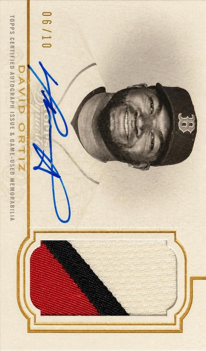 David Ortiz 2020 topps Topps Dynasty