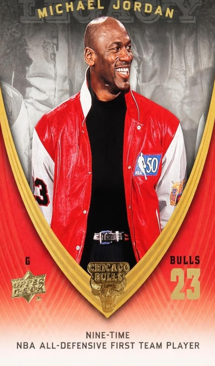 Michael Jordan 2008 upper-deck