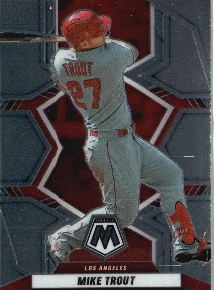 Mike Trout 2022 panini Panini Mosaic